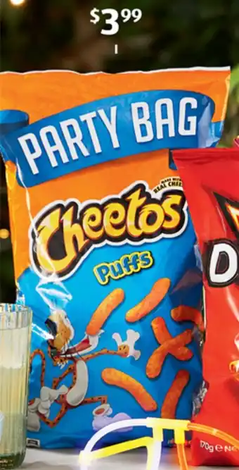 ALDI Cheetos Puffs Party Bag offer