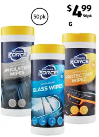 ALDI Automotive Cleaning Wipes offer