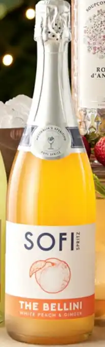 ALDI Sofi The Bellini White Peach & Ginger offer