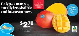 Drakes Australian Calypso Mangoes offer