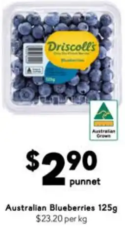 Drakes Australian Blueberries offer