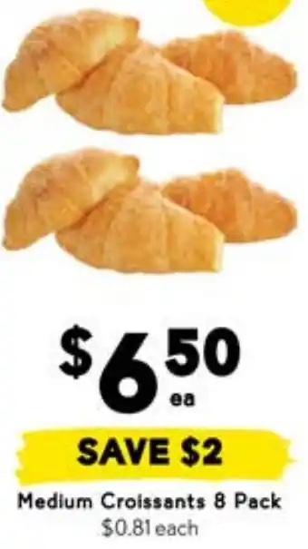 Drakes Medium Croissants offer