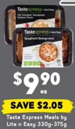 Drakes Taste Express Meals by Lite n Easy offer