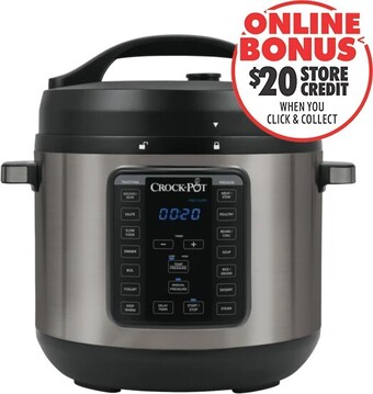 The Good Guys Crock Pot Multi Express Crock XL offer