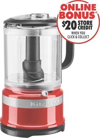 The Good Guys KitchenAid 5 Cup Food Chopper - Empire Red offer