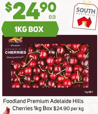 Foodland Foodland Premium Adelaide Hills Cherries offer