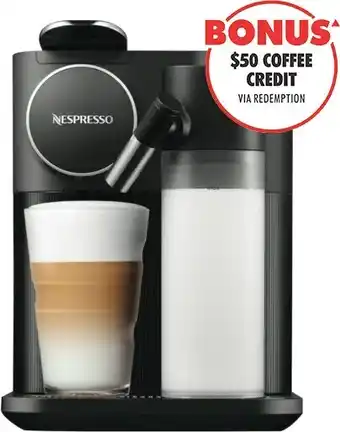 The Good Guys Nespresso Gran Lattissima - Black offer