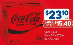 Foodland Coca-Cola Cans offer