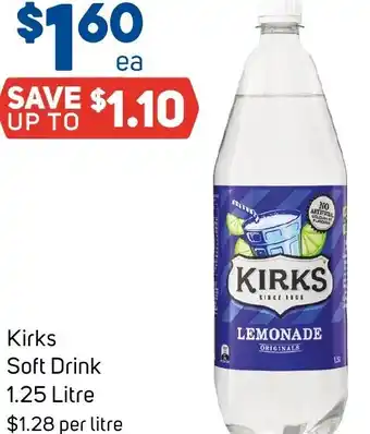 Foodland Kirks Soft Drink offer