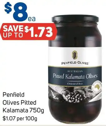 Foodland Penfield Olives Pitted Kalamata offer