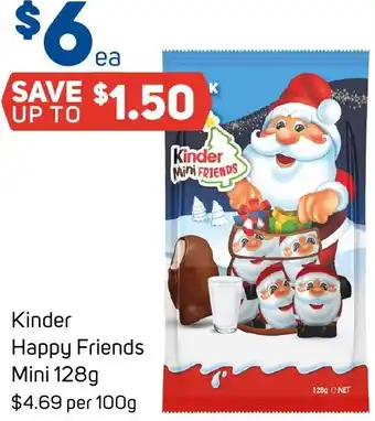 Foodland Kinder Happy Friends Mini offer