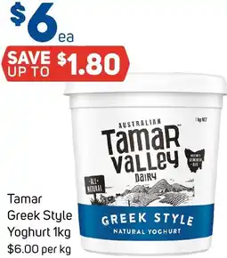 Foodland Tamar Greek Style Yoghurt offer