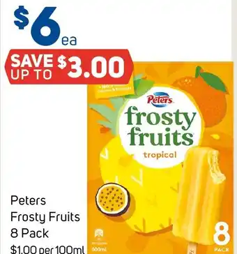 Foodland Peters Frosty Fruits offer