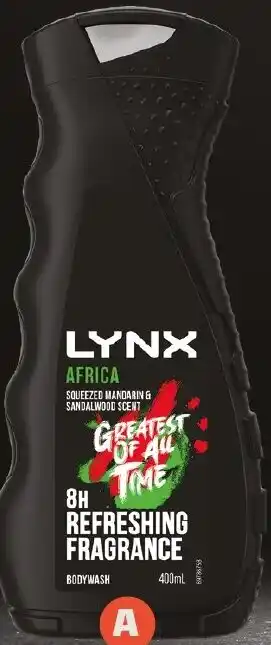 Foodland Lynx Shower Gel or Bodywash offer