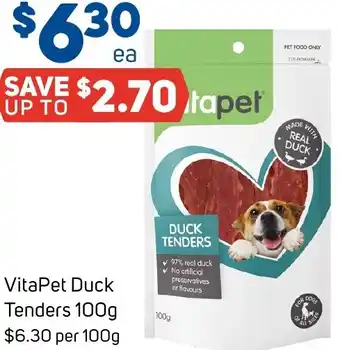 Foodland VitaPet Duck Tenders offer