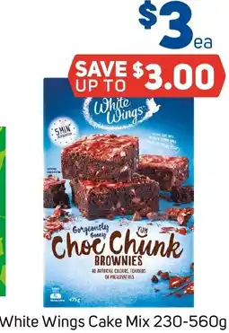 Foodland White Wings Cake Mix offer