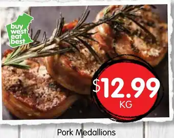 Spudshed Pork Medallions offer