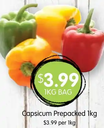 Spudshed Capsicum Prepacked offer