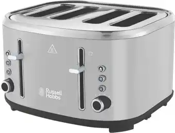 The Good Guys Russell Hobbs Legacy 4 Slice Toaster - Grey offer