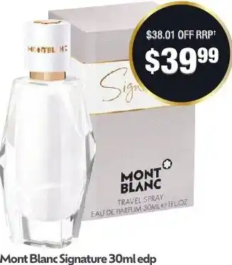 Chemist Warehouse Mont Blanc Signature offer