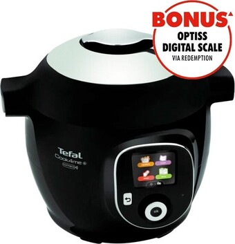 The Good Guys Tefal Cook4Me-plus Connect - Black offer