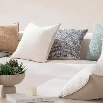 Pillow Talk Tamarama Square Cushion by Habitat offer