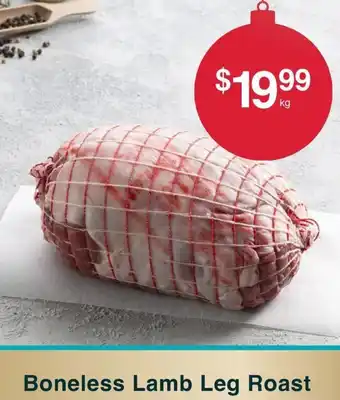 Australian Butchers Boneless Lamb Leg Roast offer