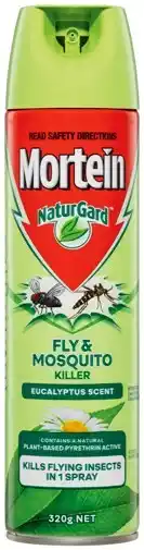 IGA Mortein NaturGard Fly & Mosquito Killer Eucalyptus Scent 320g offer