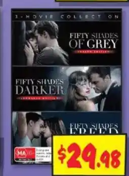 JB Hi-Fi FIFTY SHADES OF GREY offer