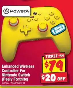JB Hi-Fi Enhanced Wireless Controller For Nintendo Switch offer