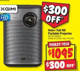 JB Hi-Fi Halo+ Full HD Portable Projector offer