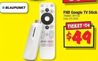 JB Hi-Fi FHD Google TV Stick offer