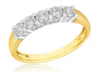 Grahams Jewellers 18ct yellow gold diamond ring offer