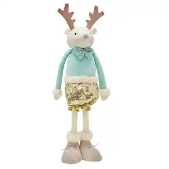 Harris Scarfe Soren 43cm standing deer blue offer