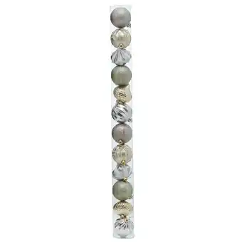 Harris Scarfe Soren 12pc bauble set gold offer