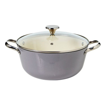 Harris Scarfe Smith+nobel light weight cast iron grey 26cm casserole offer