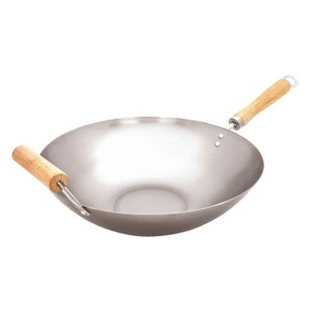 Cuisena 35cm carbon steel wok