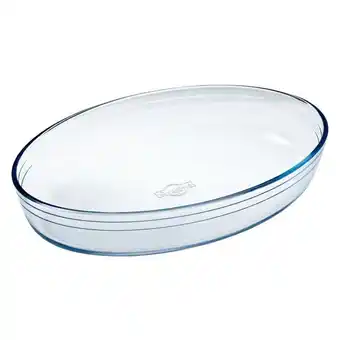 O'cuisine glass ovenware oval roaster 3l