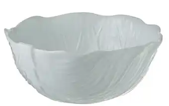 Chyka home garden patch serving bowl 20cm - white