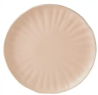 Chyka home water lily 26cm dinner plate - apricot