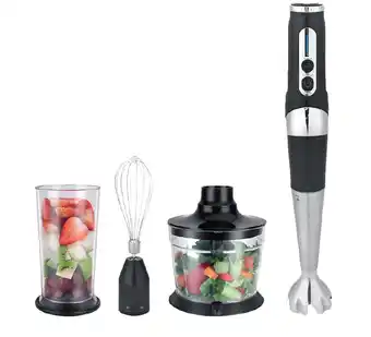 Harris Scarfe Smith+nobel cordless stick blender set black offer