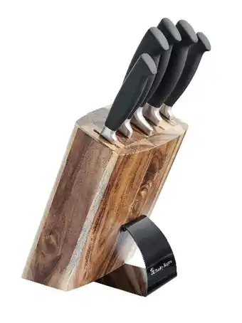 Harris Scarfe Stanley rogers 6pc flash knife block offer