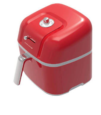 Harris Scarfe Smith+nobel 7l retro air fryer red offer