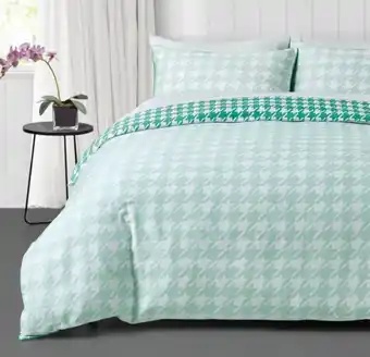 Jayson brunsdon houndstooth cotton sateen quilt cover set kb