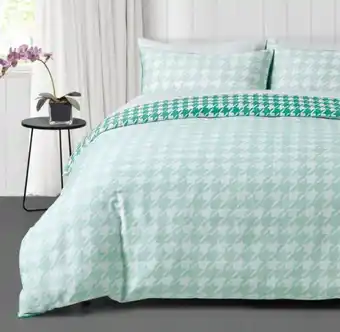 Jayson brunsdon houndstooth cotton sateen quilt cover set qb