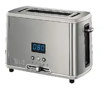 Harris Scarfe Russell hobbs studio 1 slice stainless steel toaster offer