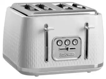 Harris Scarfe Morphy richards verve 4 slice toaster white offer