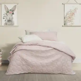 Jelly bean kids bolston coverlet set sb/db - pink