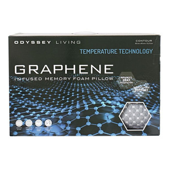 Odyssey living graphene infused memory foam pillow