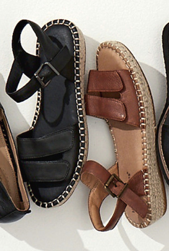 Harris Scarfe Hush puppies beach espadrille sandal offer